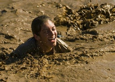 Valencia mud wrestling